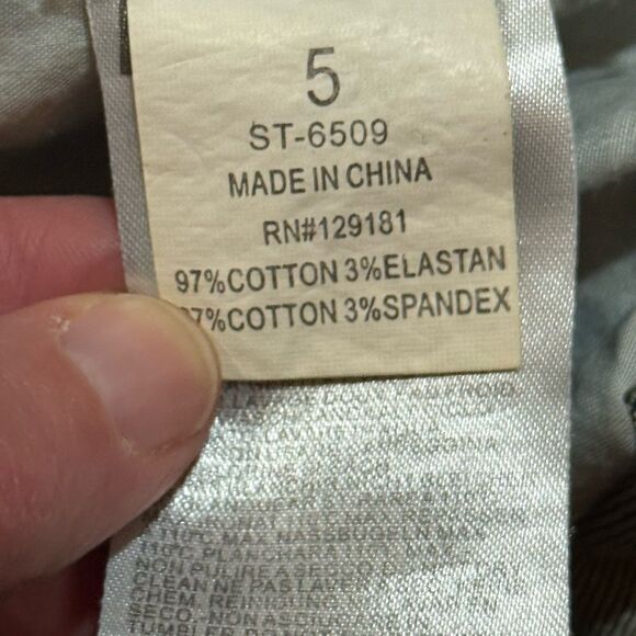 Machine Nouvelle Mode Women’s Jeans Size 5 Or 28 Italy 42 Distressed Skinny Fit - Picture 5 of 7